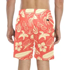 Custom Men's Mid-Length Beach Shorts (ModelL51) thumbnail 2