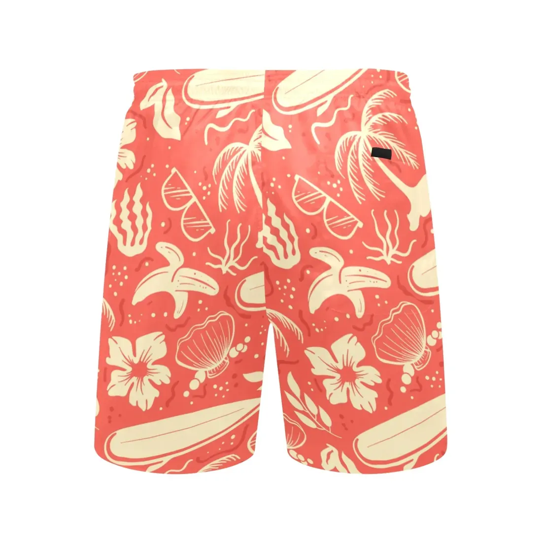 Custom Men's Mid-Length Beach Shorts (ModelL51) — photo 4