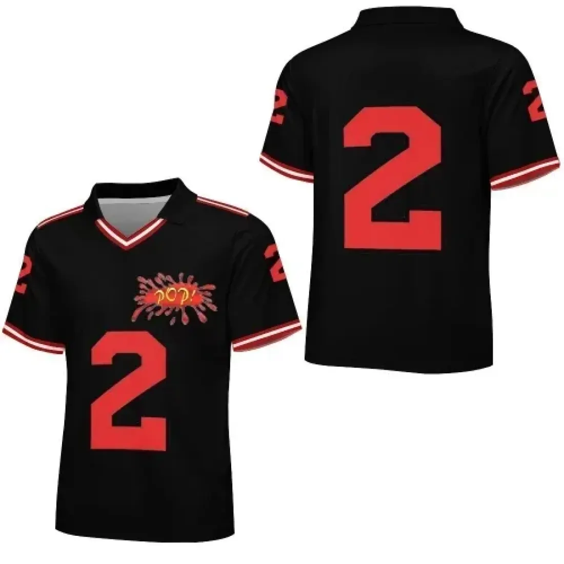 Men's V-Neck Soccer Jersey （Size 2XL） — photo 3
