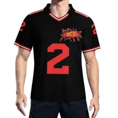 Men's V-Neck Soccer Jersey （Size XL） thumbnail 2