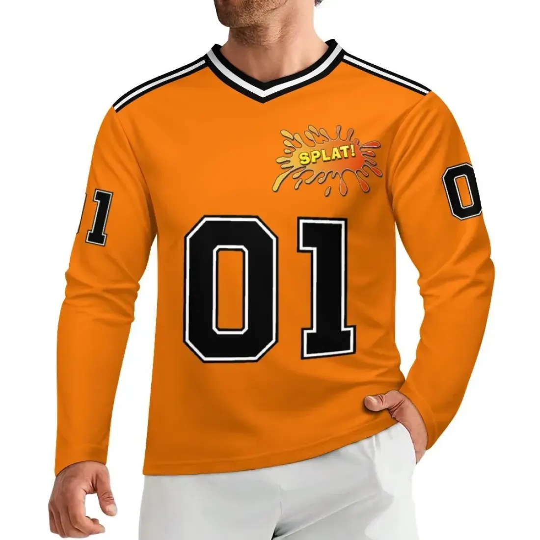 Men's Long Sleeve Rugby Jersey — photo 2