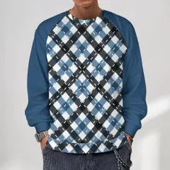 Men's Raglan Crewneck Sweatshirt thumbnail 1