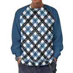 Men's Raglan Crewneck Sweatshirt thumbnail 2