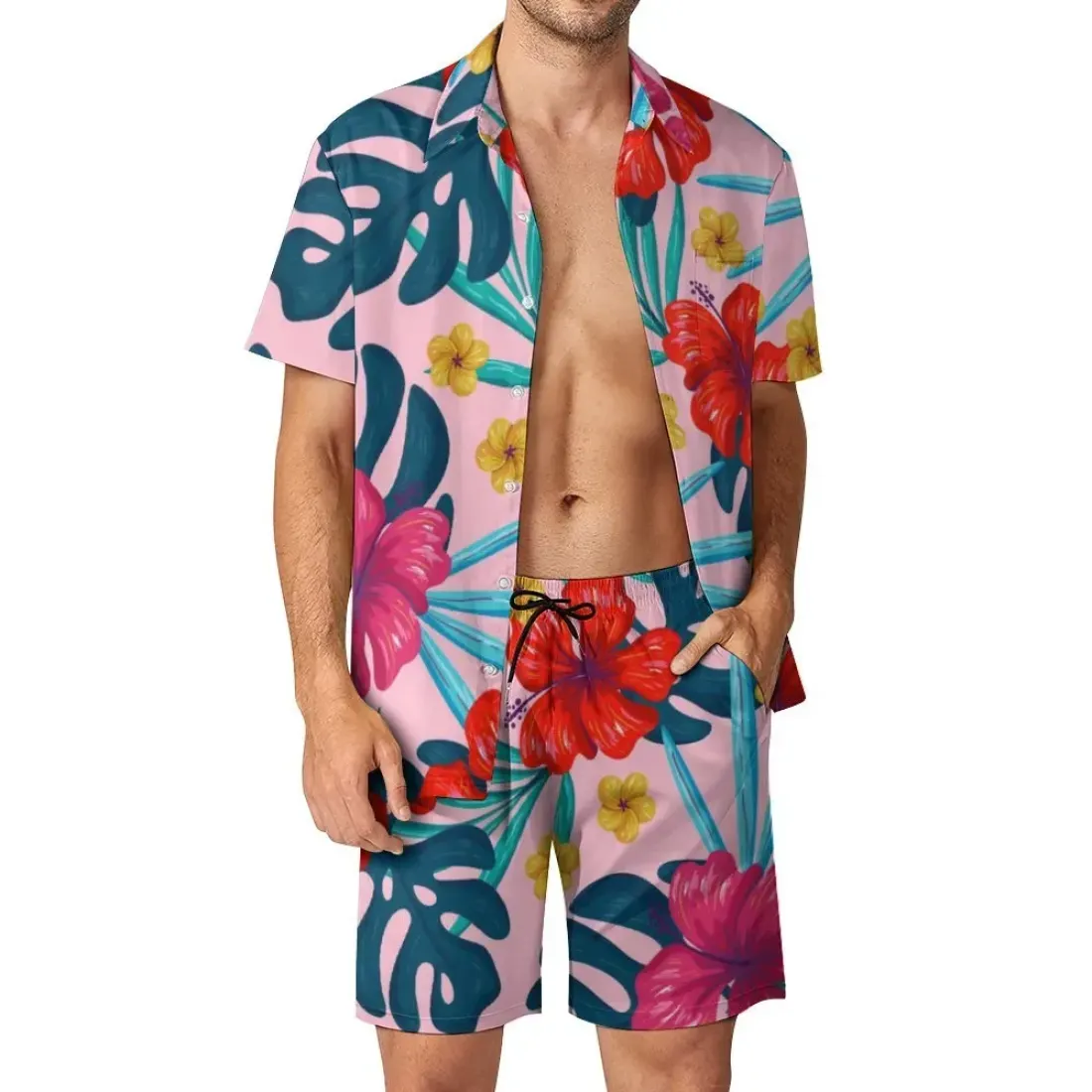 Men's Shirt and Shorts Outfit — photo 2