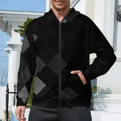 Men's Full Zip Hoodie(WY14) thumbnail 1