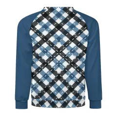 Men's Raglan Crewneck Sweatshirt thumbnail 4