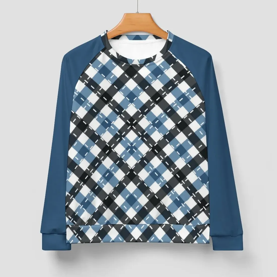 Men's Raglan Crewneck Sweatshirt — photo 5