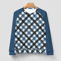 Men's Raglan Crewneck Sweatshirt thumbnail 5