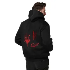 Zip-Up Thickened Fleece-Lined Hoodie thumbnail 3