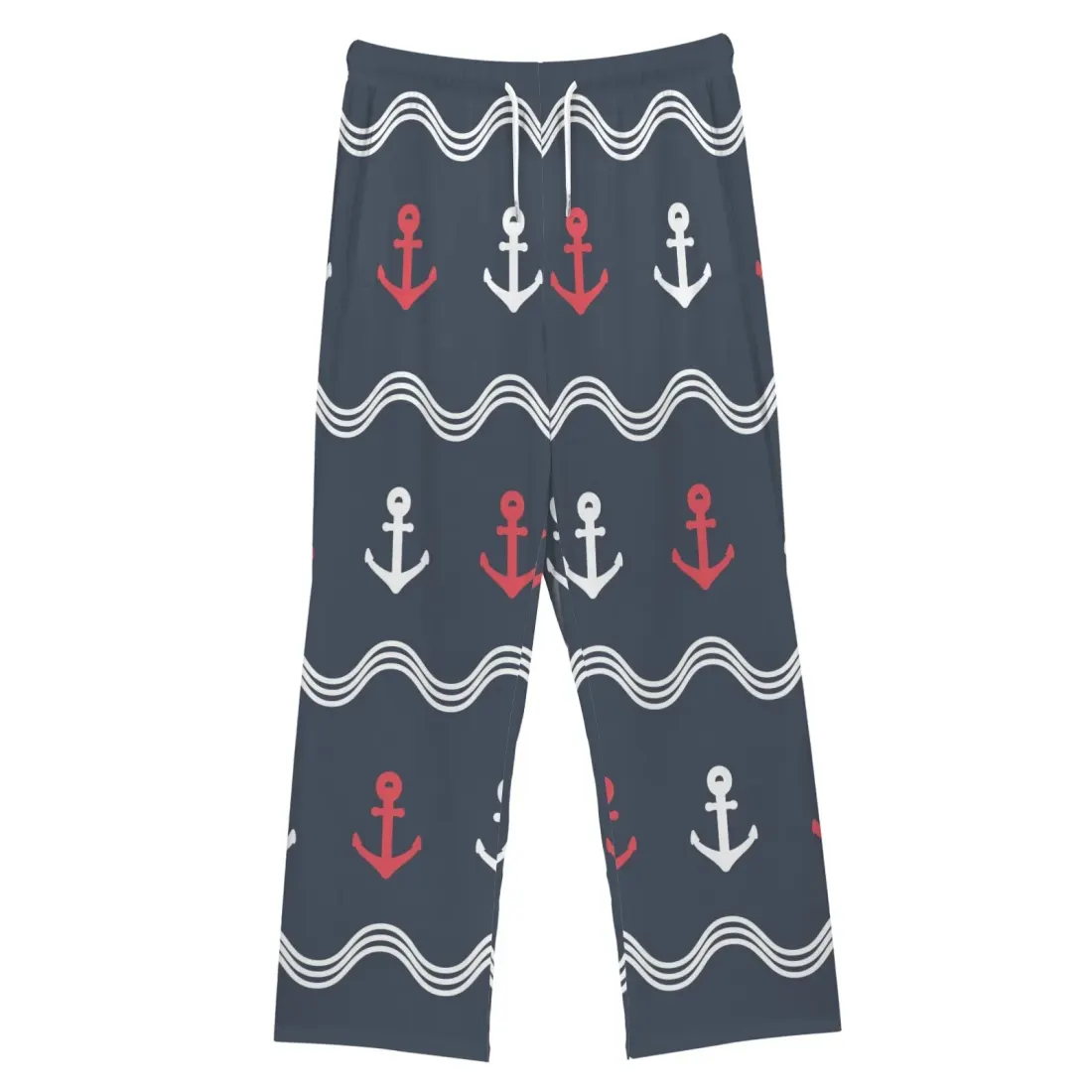 Men's Drawstring Pajama Trousers (Model L80) — photo 4
