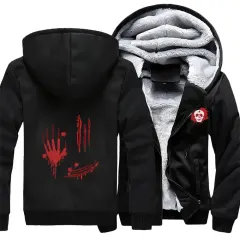 Zip-Up Thickened Fleece-Lined Hoodie thumbnail 4