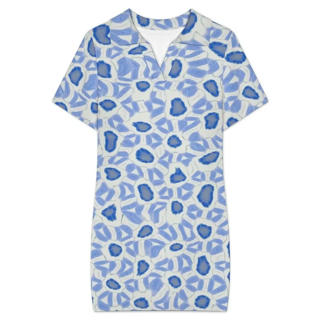 Women's Polo Neck Bodycon Mini Dress — photo 3