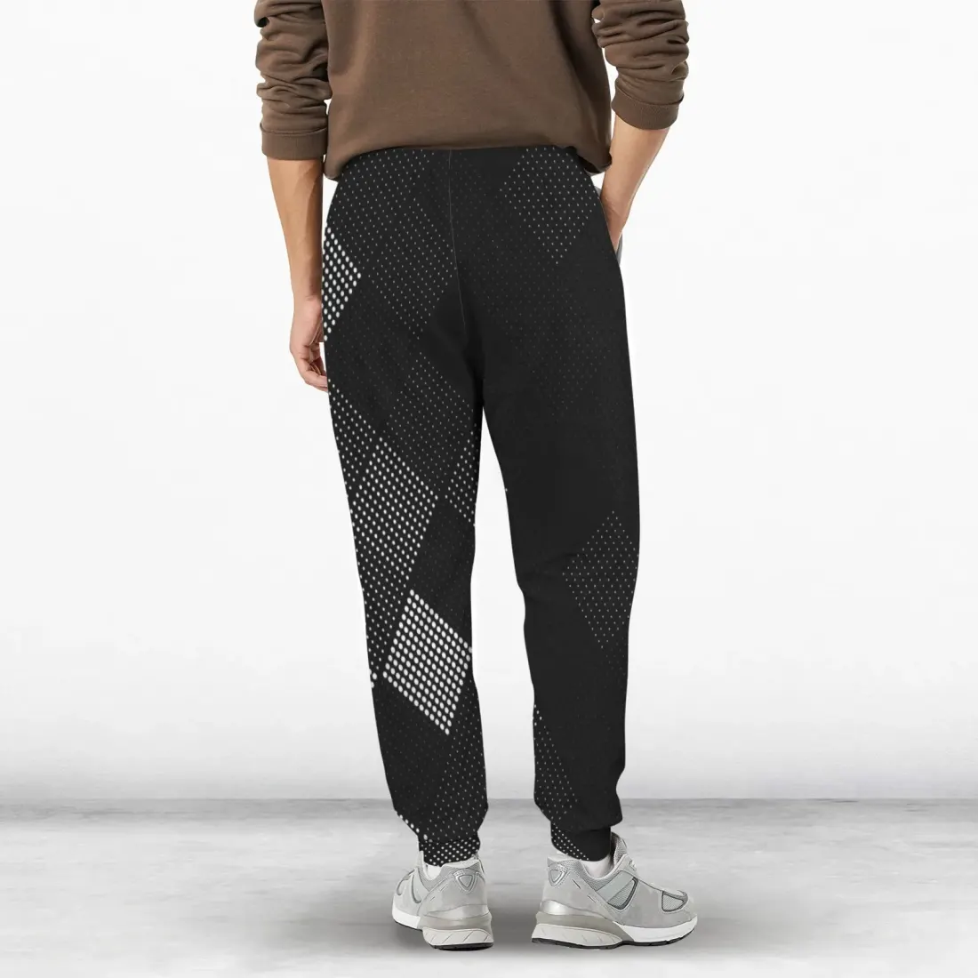 Men's Fleece Casual Sweatpants (Model L79) — photo 3