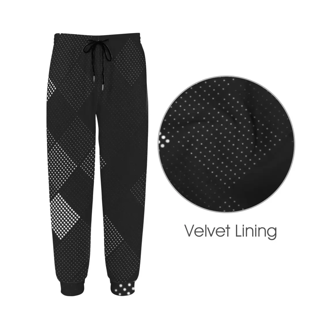 Men's Fleece Casual Sweatpants (Model L79) — photo 4