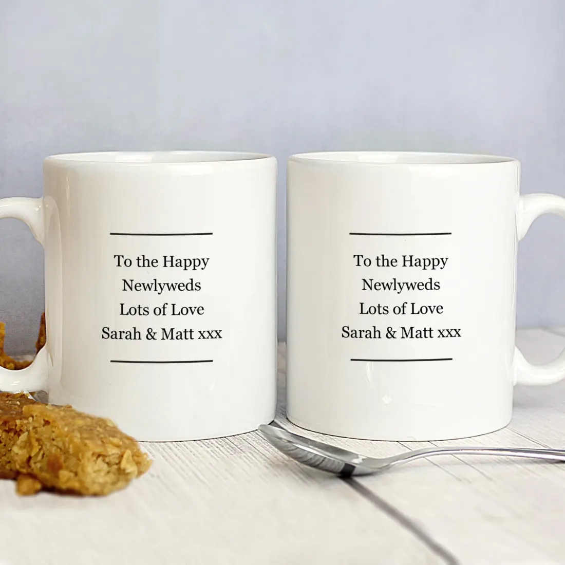Personalised Ladyship Lordship Mugs, Custom Name Couple Crown Ceramic Drinkware — photo 6