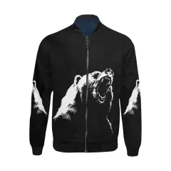 Men's All Over Print Bomber Jacket (Model H31) thumbnail 3