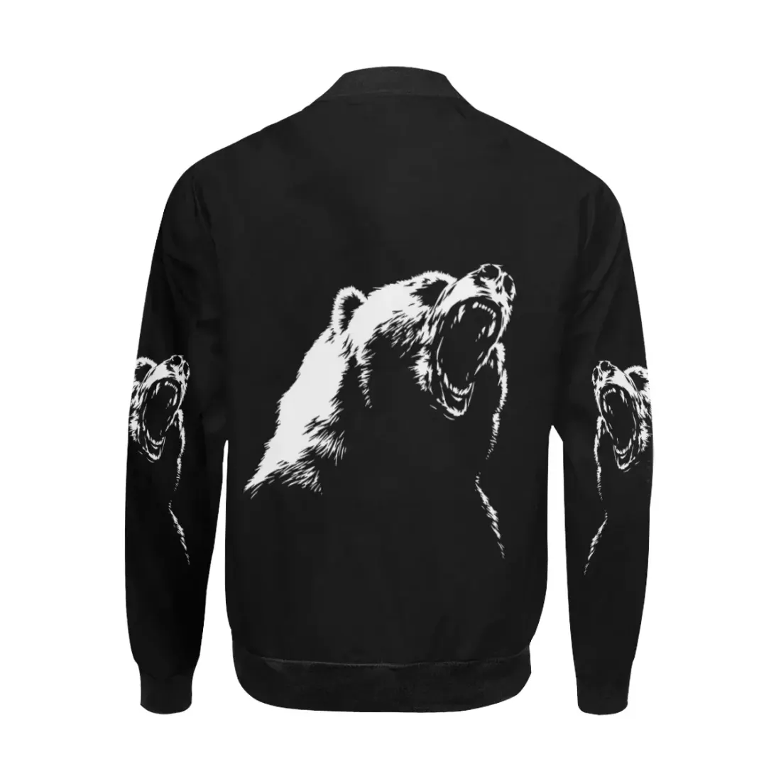 Men's All Over Print Bomber Jacket (Model H31) — photo 4