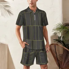 Zip-Up Polo Set RTZ thumbnail 1