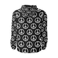 Men's All Over Print Quilted Windbreaker(Model H35) thumbnail 4
