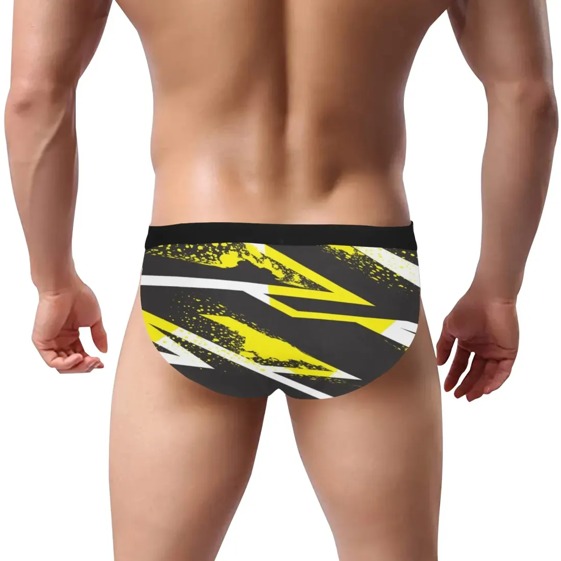 Men's Mid Rise Briefs(ModelL48) — photo 2
