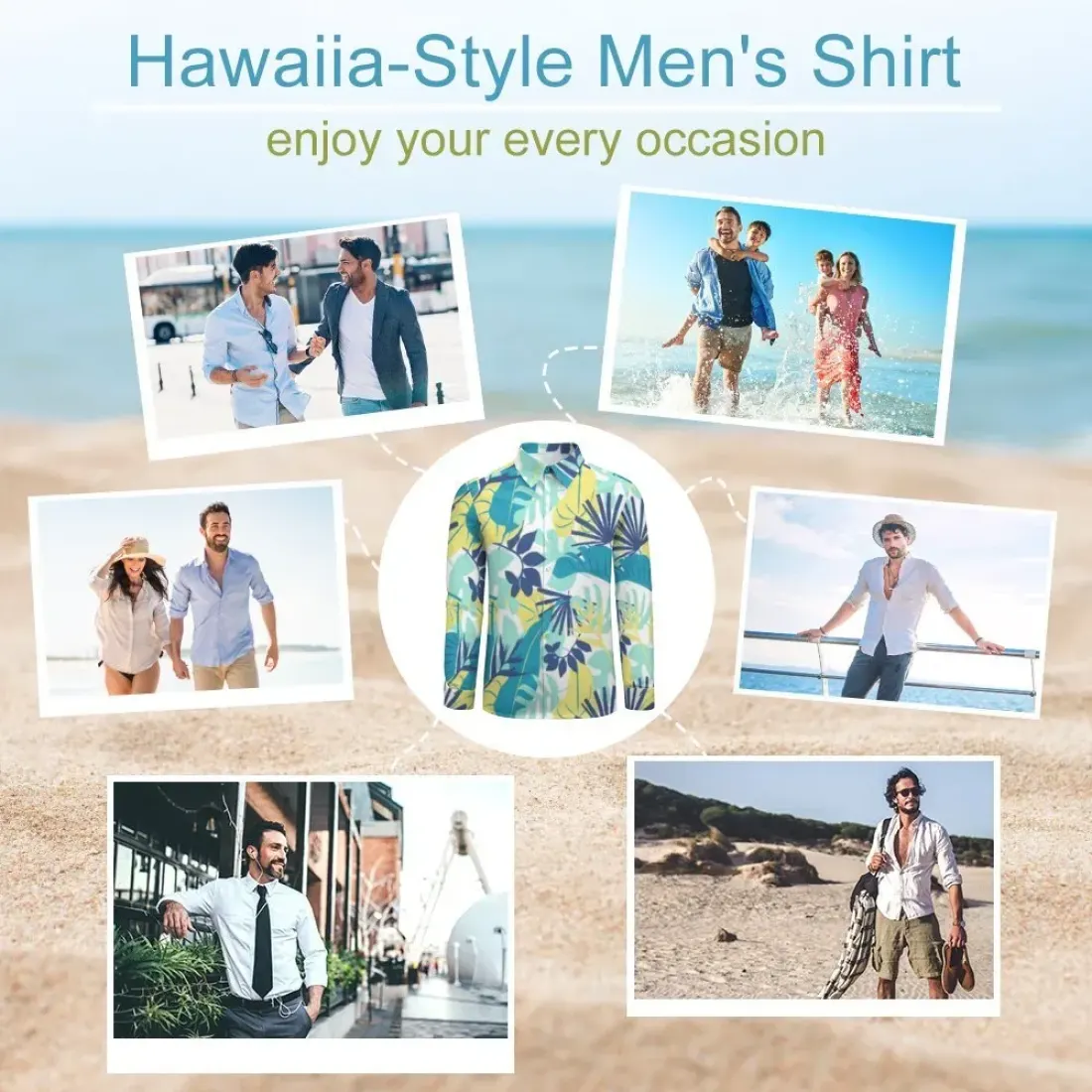 Men's Casual Long Sleeve Shirt — photo 5