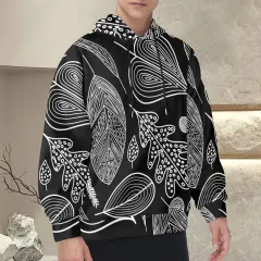 Men's Lightweight Long-Sleeve Hoodie(Model H55) thumbnail 1