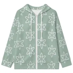 Women's Full-zip Hoodie with Drawstring thumbnail 3