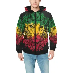 Men's Hooded Bomber Jacket(ModelH42) thumbnail 1