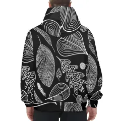 Men's Lightweight Long-Sleeve Hoodie(Model H55) thumbnail 3
