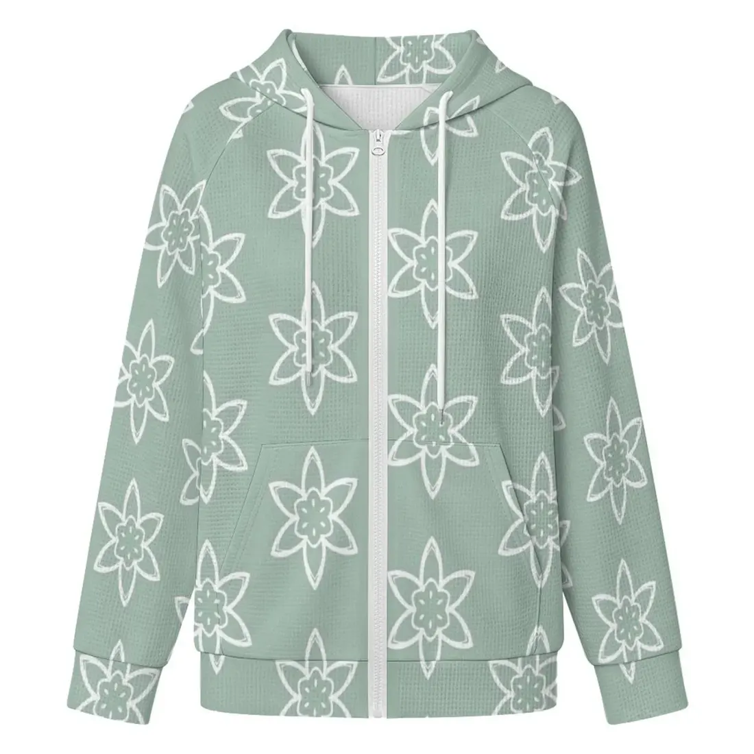 Women's Full-zip Hoodie with Drawstring — photo 4