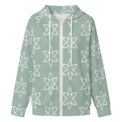 Women's Full-zip Hoodie with Drawstring thumbnail 4