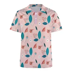 Women's Straight Fit Polo Shirt with Buttons thumbnail 4
