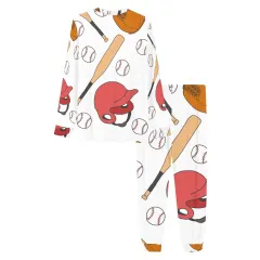 Men's All Over Print Pajama Set with Custom Collar, Cuff and Trouser Opening (ModelSets 07) thumbnail 4