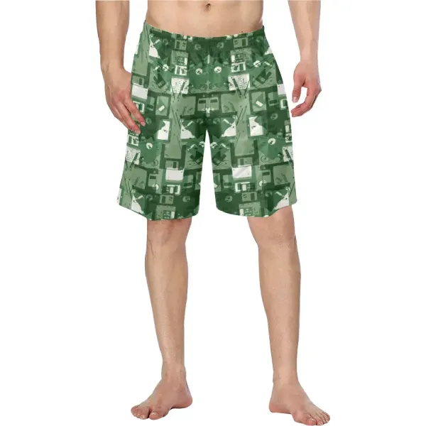 Men's Beach Shorts( Model L21) (Designs Are Mirrored)