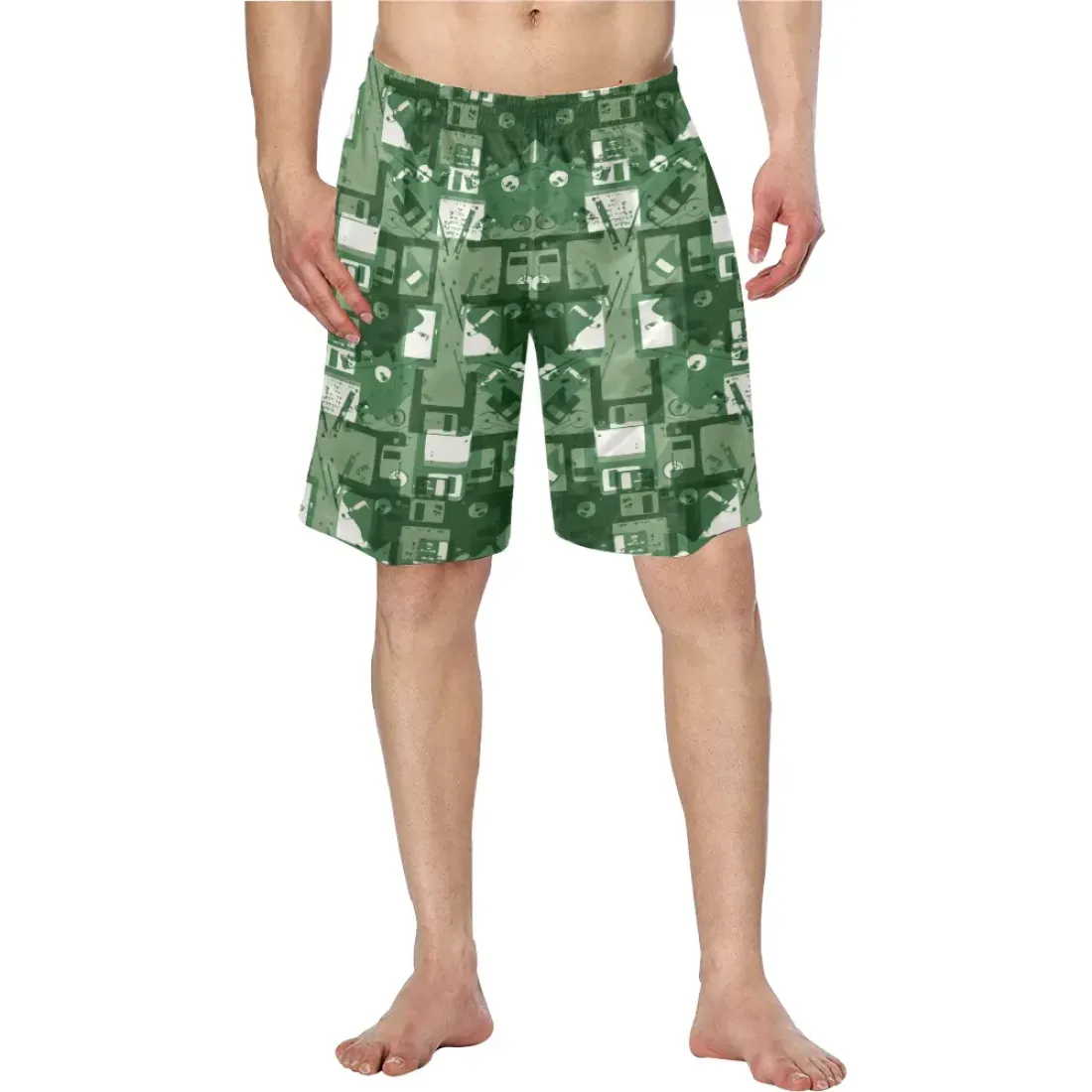 Men's Beach Shorts( Model L21) (Designs Are Mirrored)
