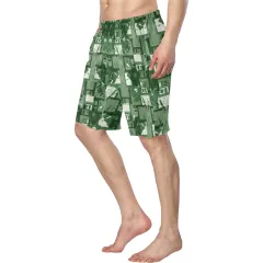 Men's Beach Shorts( Model L21) (Designs Are Mirrored) thumbnail 2