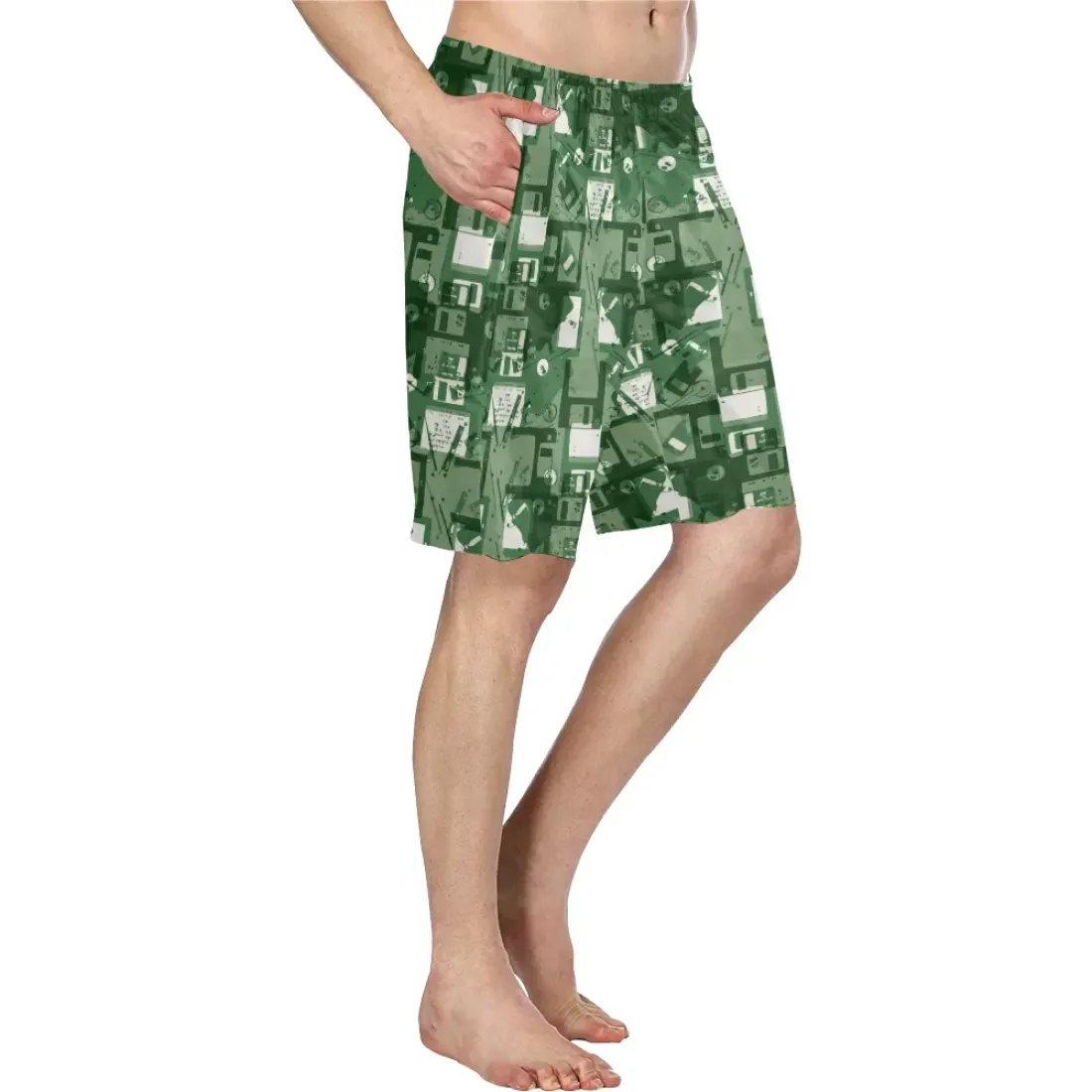 Men's Beach Shorts( Model L21) (Designs Are Mirrored) — photo 3