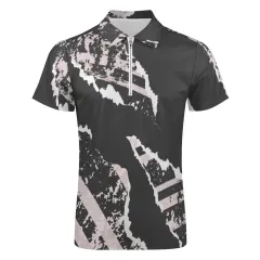 Short-Sleeve Zip Polo Shirt(B470) thumbnail 3