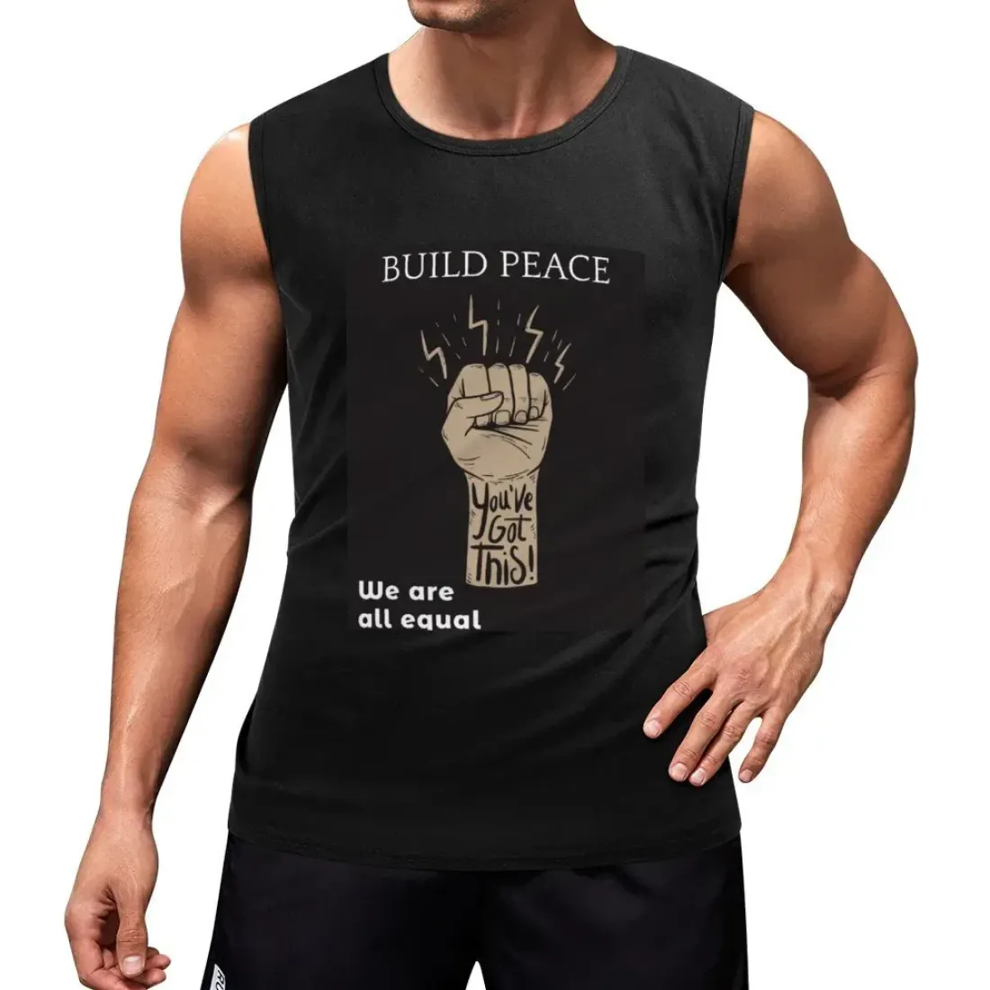 Men's Sleeveless T-shirt — photo 2