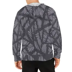 Men's Fleece Full-Zip Hoodie (Model H60) thumbnail 3