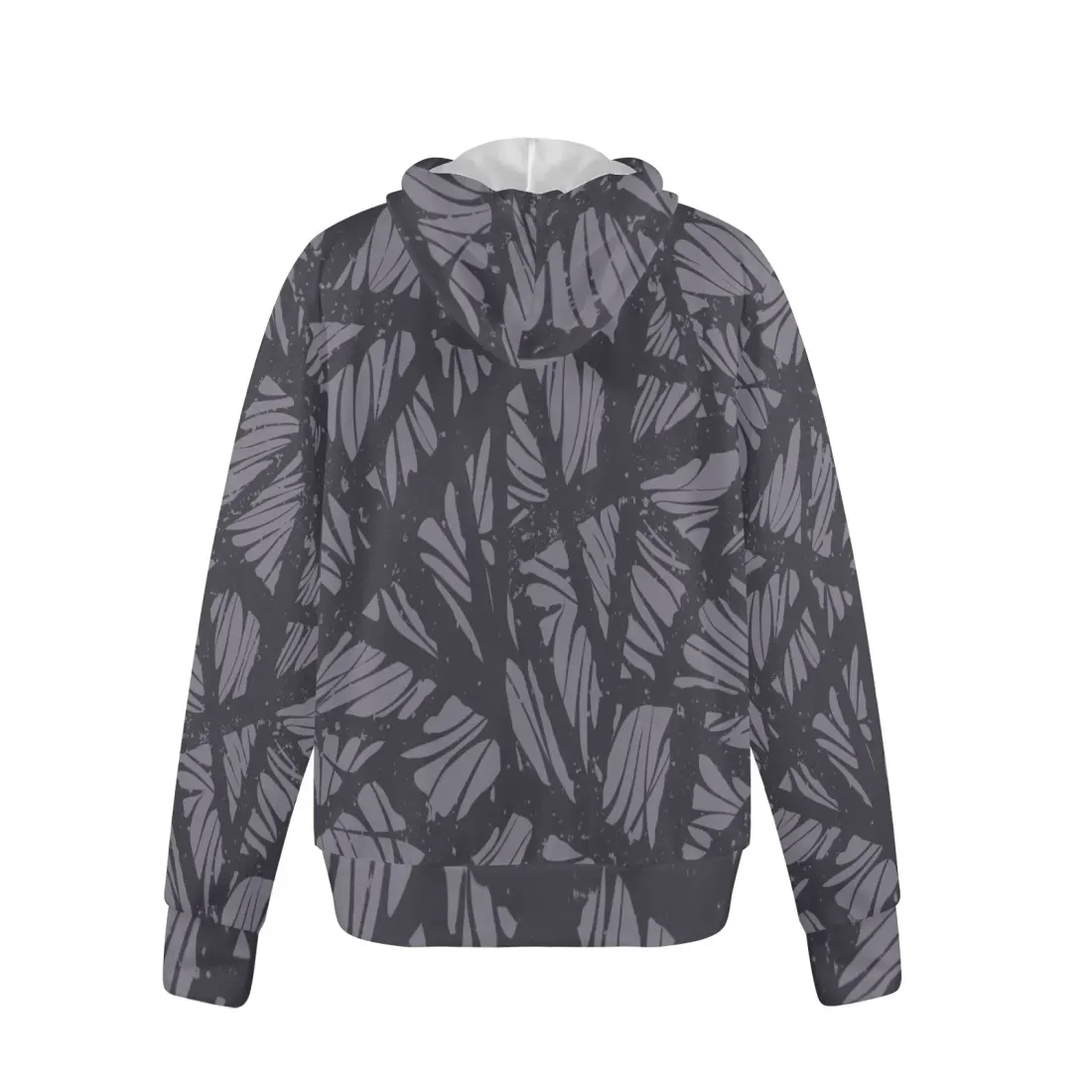 Men's Fleece Full-Zip Hoodie (Model H60) — photo 5