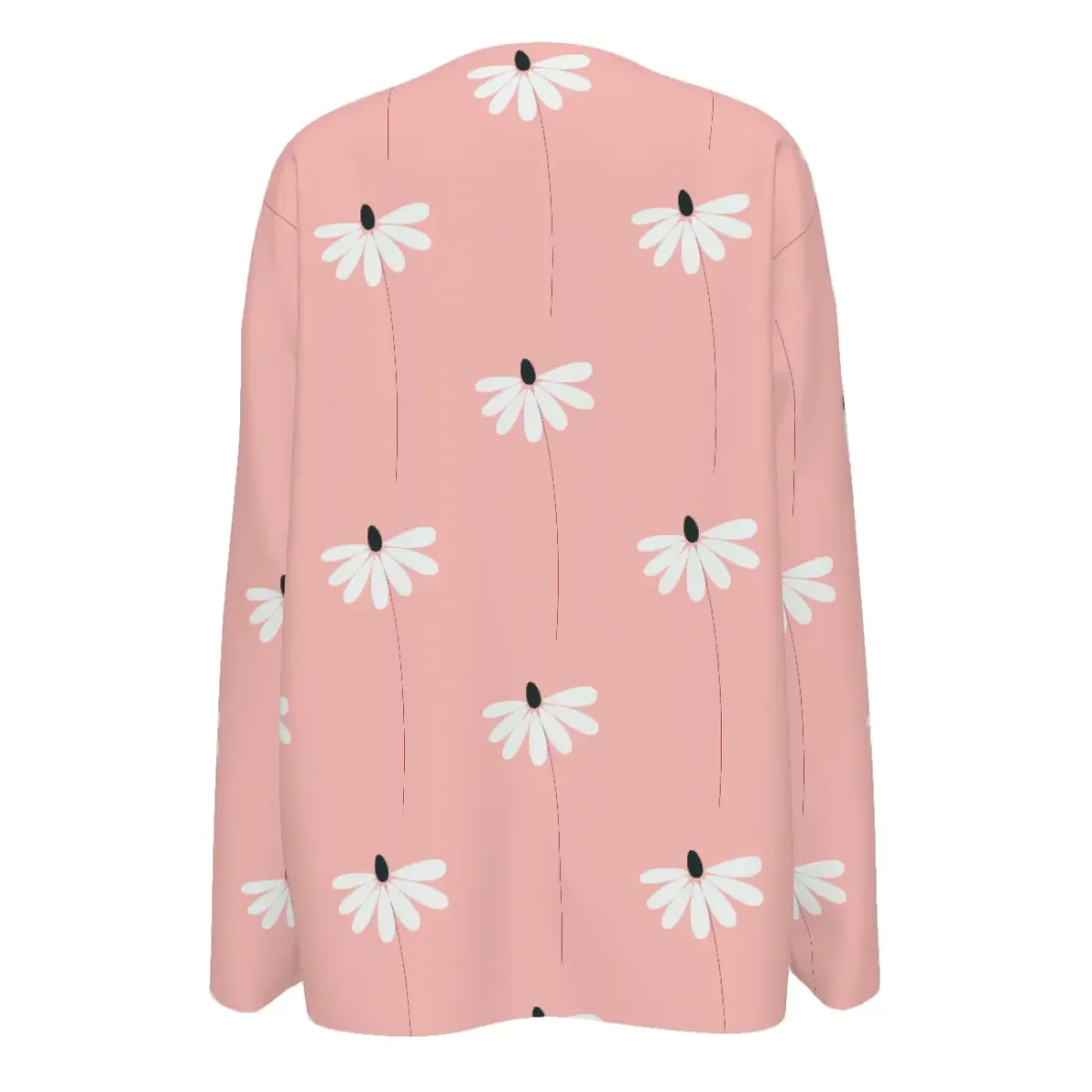 Women's Wrap Neck Long Sleeve Shirt — photo 3