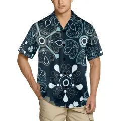 Men's V-Neck Short Pajama Top (Model Sets 11) thumbnail 1