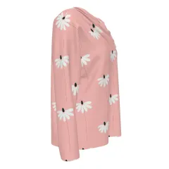 Women's Wrap Neck Long Sleeve Shirt thumbnail 4