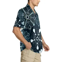 Men's V-Neck Short Pajama Top (Model Sets 11) thumbnail 2