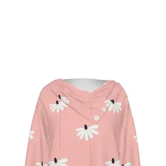 Women's Wrap Neck Long Sleeve Shirt thumbnail 6
