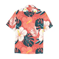Men's All Over Print Hawaiian Shirt With Chest Pocket(ModelT58)(Merged Design) thumbnail 3