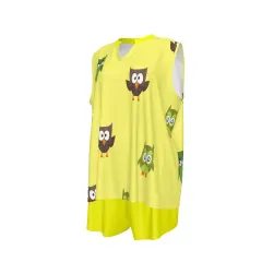 Women's Sleeveless Pocketed T-shirt and Shorts Set thumbnail 5