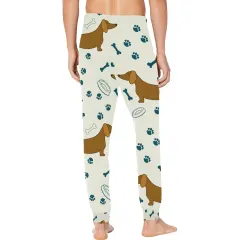 Men's All Over Print Pajama Trousers with Custom Trouser Opening (ModelSets 07) thumbnail 2