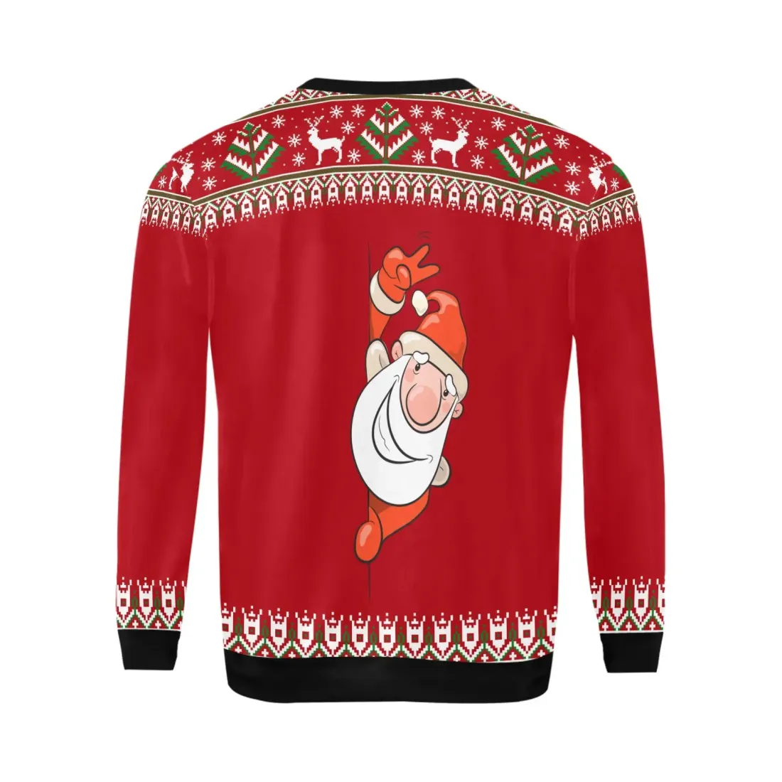 Men's All Over Print Sweatshirt (Model H18) — photo 4